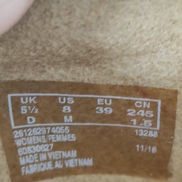 Clarks Collection soft cushion sandals women's size 8 leather 2 tone brown - Picture 12 of 16